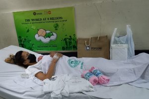 Момиченце от Манила родено в първите часове на днешния ден