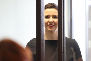 Беларуската опозиционна лидерка Мария Колесникова която миналата година бе осъдена на