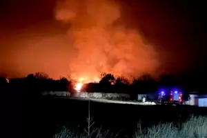 Големият пожар в оръжейния завод "Арсенал" е локализиран