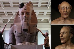 Учени реконструираха лицето на египетския фараон Рамзес II починал преди
