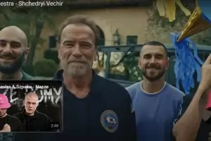 Шварценегер се снима в клип на украинските победители в Евровизия