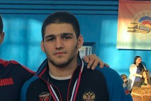 Шампионът на България по свободна борба в кат  86 кг Салман