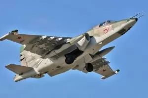 Украйна свали още един руски изтребител Су-25