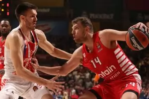 Везенков не стигна на "Олимпиакос" за победа в Белград