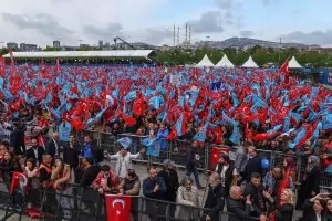 Опозицията в Турция проведе най-многолюдния си митинг