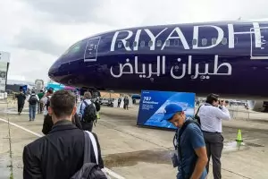Новата "Рияд Еър" представи първия си самолет в Париж