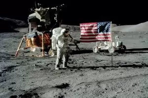 Преди 51 г. завършва последната пилотирана мисия до Луната