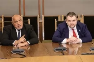 Борисов и Пеевски се срещнаха с миньори и кмета на Ямбол
