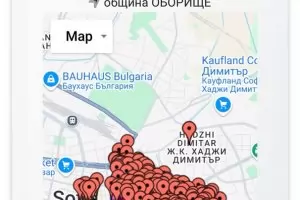 Възстановено е електроснабдяването в 10 квартала на София