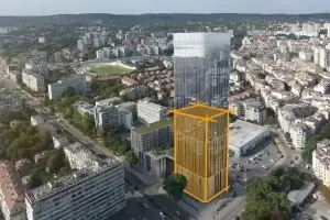 Варна "празнува" свиването на небостъргач от 140 на 64 метра