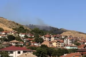Пожарът, който заплашваше старческия дом и зоопарка в Айтос, е овладян
