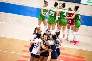 Волейболистките изтръгнаха гейм от Бразилия