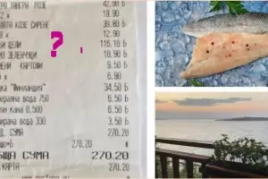 Заведение стресна клиенти със 130 лв. за порция лаврак