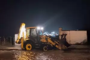 Село в Пазарджишко бе наводнено от скъсана дига