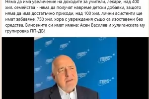 ФИЧ опроверга управляващите за идещ "хаос"