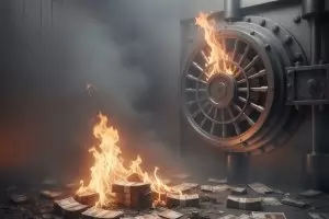 Банкноти с нафталин изгоряха в банков клон в Горна Оряховица