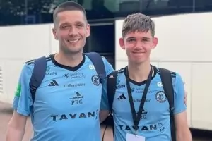 Баща и син поставиха исторически рекорд във футбола