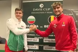 Героят Александър Василев пак открива мача за Купа "Дейвис"