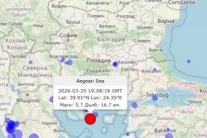 Земетресение под Солун от 5.3 по Рихтер разлюля и София