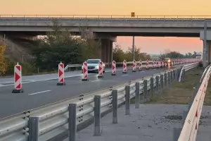 На "Тракия" е въведено ограничение от 100 км/ч