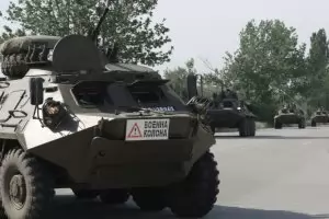 US военни колони преминават през България