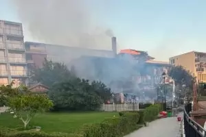 Пожар изпепели ресторант в Созопол