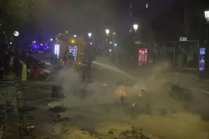 Крайнодесни партии в Испания протестираха заради влаковата катастрофа