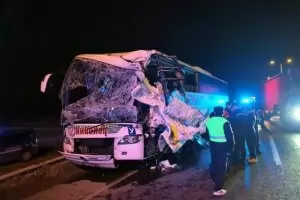 Десетима българи са ранени при катастрофа с автобус в Турция