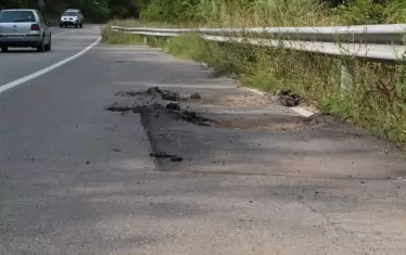 Такива гледки по пътищата не са изключение.