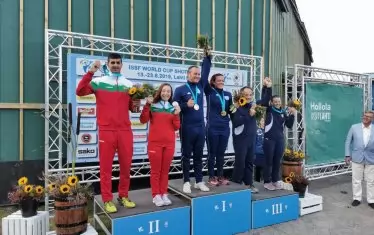 Млади българи спечелиха сребро за Световната купа по ловна стрелба