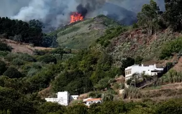  Испания не може да овладее пожара на Гран Канария 