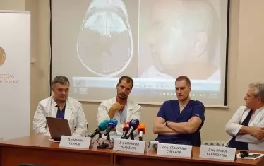 Спасеният с операция на 1 кг тумор мъж е изписан от болницата
