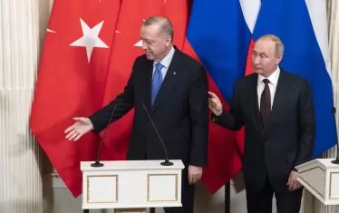 Ердоган и Путин си стиснаха ръцете за равен резултат