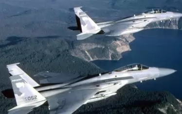 Американски изтребител F-15 се разби край бреговете на Великобритания