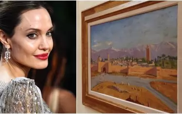 Анджелина Джоли продава картина, рисувана от Чърчил за Рузвелт
