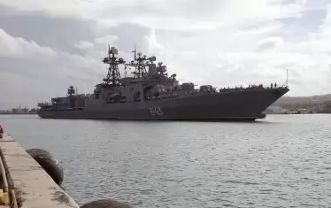 Руски боен кораб едва не се „самоуби“ с крилата ракета при учение