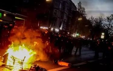 Арести и пожари в Берлин при демонстрациите за Първи май