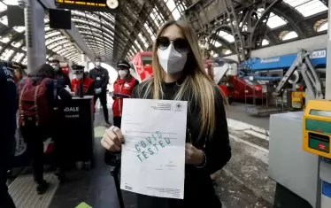 Благодарение на този сертификат става възможно пътуването в рамките на Италия.