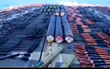 Американски крайцер задържа кораб с много руски ракети