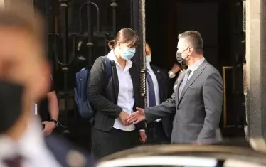 Правосъдният министър Янаки Стоилов изпрати Кьовеши до вратата.