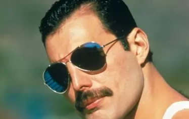 Фреди на обложката на албума Mr. Bad Guy.