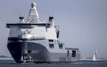 Военен кораб на НАТО навлезе във водите на Балтийско море
