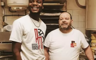 С Лайе Траоре, заради когото направи гладна стачка.