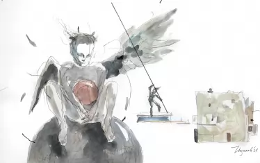 Чавдар Гюзелев рисува свободата – постигната или заплашена

