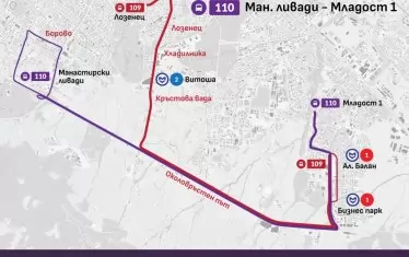Две нови автобусни линии тръгват в София от утре