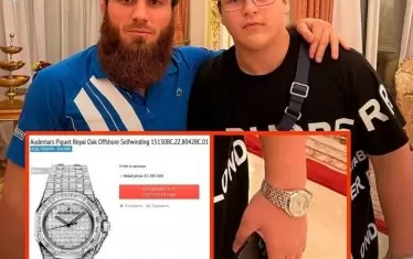 15-годишният син на Рамзан Кадиров 
носи часовник за 1.4 млн. долара