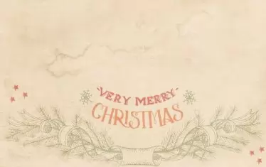 Първото пожелание "Весела Коледа" е в писмо от 1520 г.