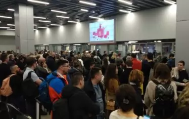 Хаос на летището в Белград 