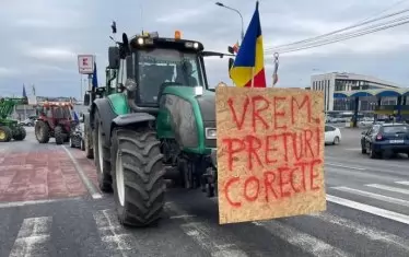 Провали се протестът на фермери и превозвачи в Букурещ