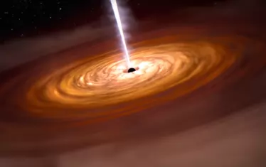 Откриха черна дупка, която поглъща по една звезда на ден
